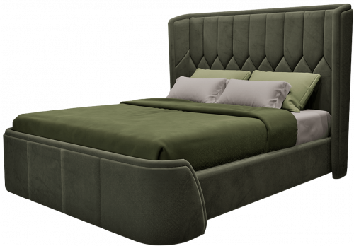 Спальное место 140х200, ткань Aurora Oliva