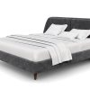 Спальное место 160х200, боковины 200, высокие ножки, ткань Aurora Terra — изображение 2