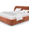 Спальное место 180х200, боковины 300, низкие ножки, ткань Aurora Terra