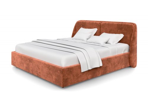 Спальное место 180х200, боковины 300, низкие ножки, ткань Aurora Terra