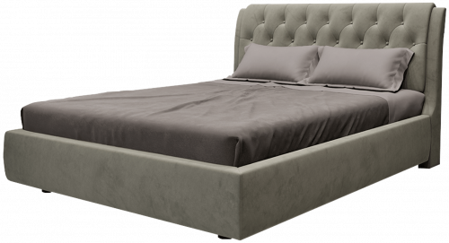Спальное место 120х200, ткань Aurora Ash