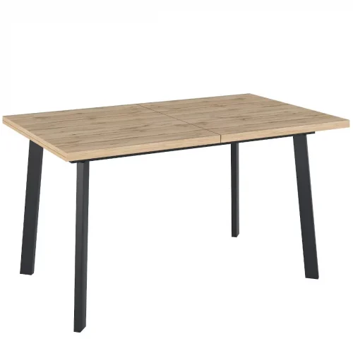 Стол обеденный NORMAN 138-180/85 (корпус дуб канзас Чёрный)
