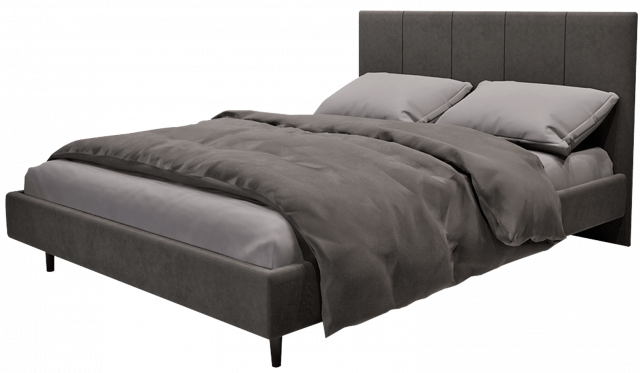 Спальное место 140х200, ткань Aurora Graphite