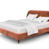 Спальное место 160х200, боковины 200, высокие ножки, ткань Aurora Terra